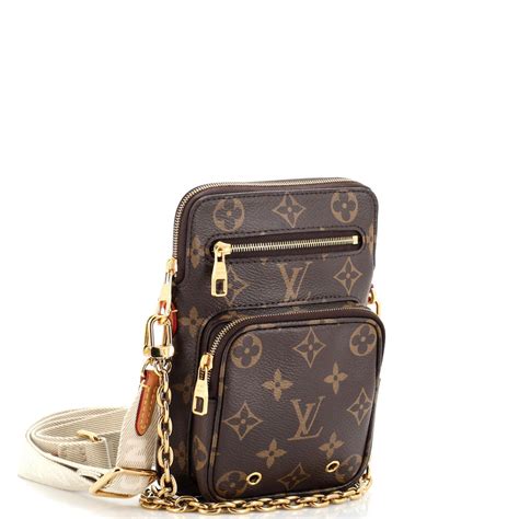 LOUIS VUITTON Monogram Utility Phone Sleeve.